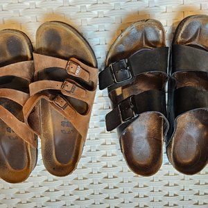 Bundle of Two (2!) BIRKENSTOCK Slides 🥰